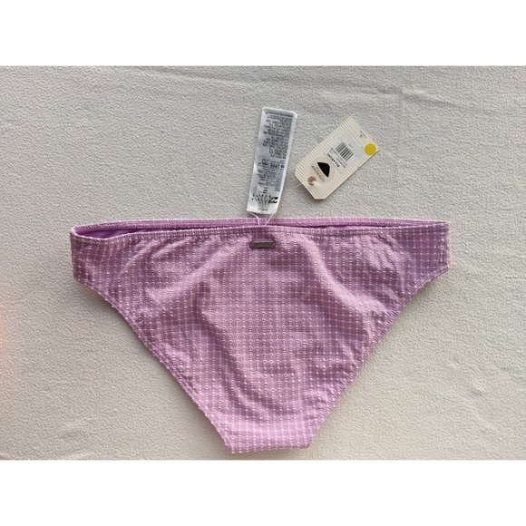 2 Lot Women's Billabong Swimsuit bikini Bottoms Size Large Pink Purple NEW - Picture 4 of 5
